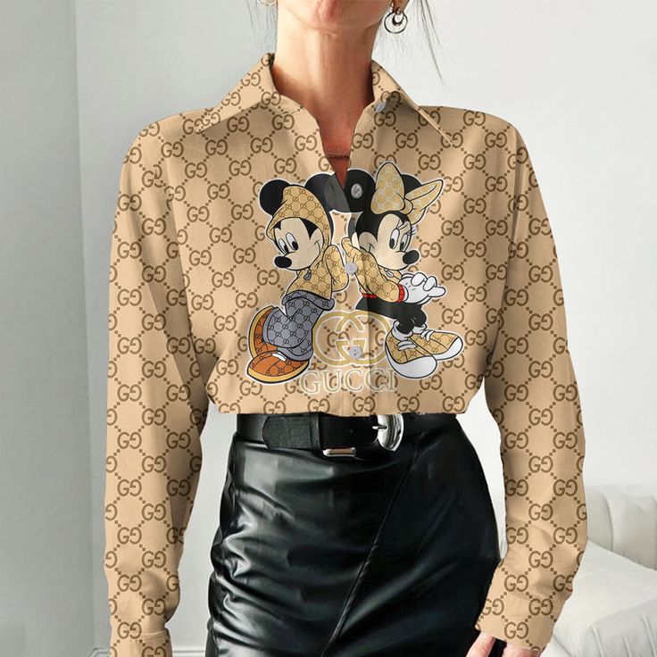 Gucci Women'S Casual Shirt 2025 Luxury Shirt Limited Edition - Lux107