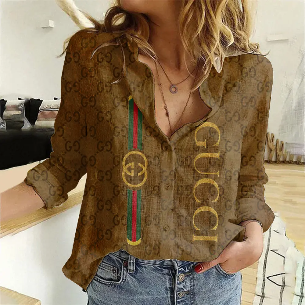 Gucci Shirt Limited Edition Gucci Women Limited Shirt Luxury - Lux374