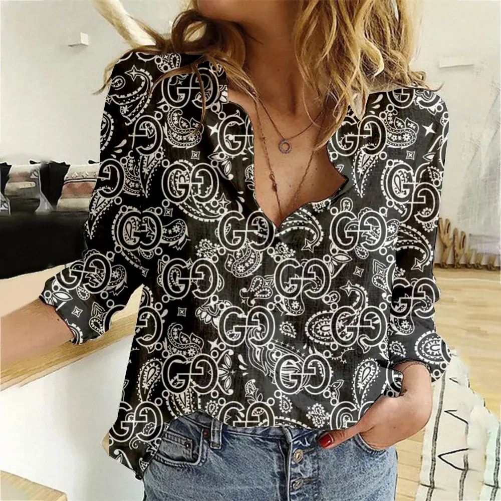 Gucci Shirt Limited Edition Gucci Women Limited Shirt Luxury - Lux376