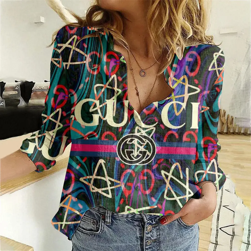 Gucci Shirt Limited Edition Gucci Women Limited Shirt Luxury - Lux375