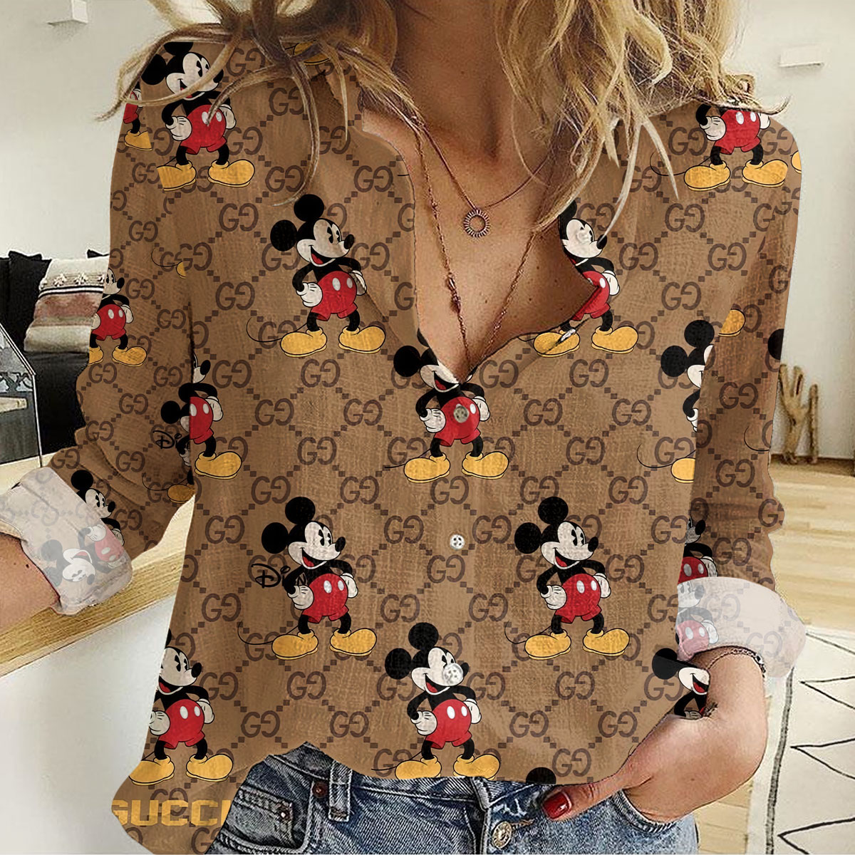 Gucci Women'S Casual Shirt Luxury Limited Edition Lux 171