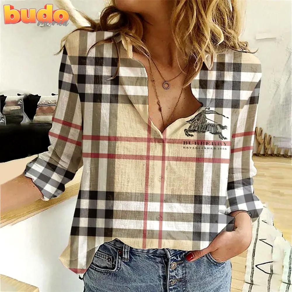 Limited Edition Balenciaga Women Linen Shirt Luxury