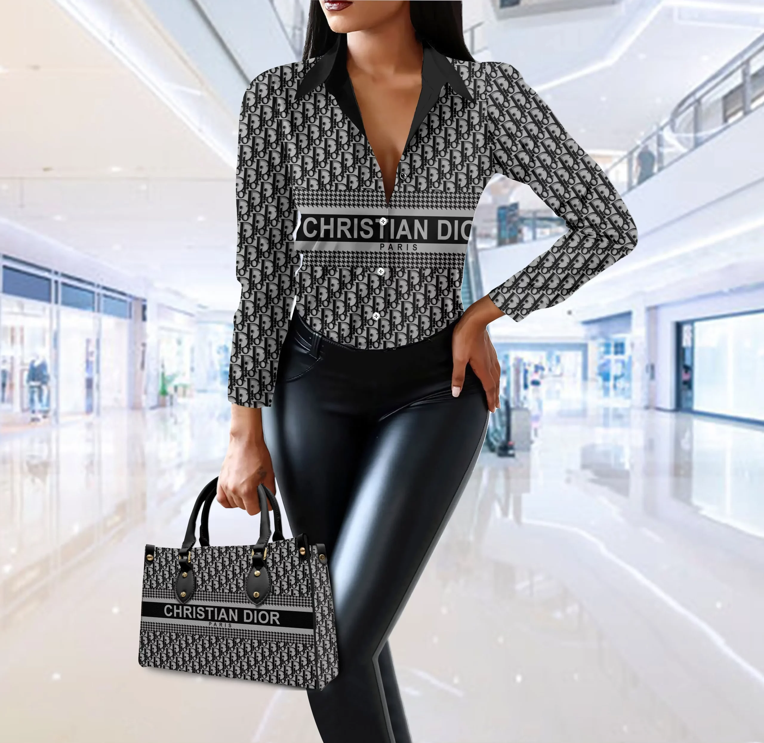 Limited Edition Christian Dior Casual Shirt For Women - Lux474