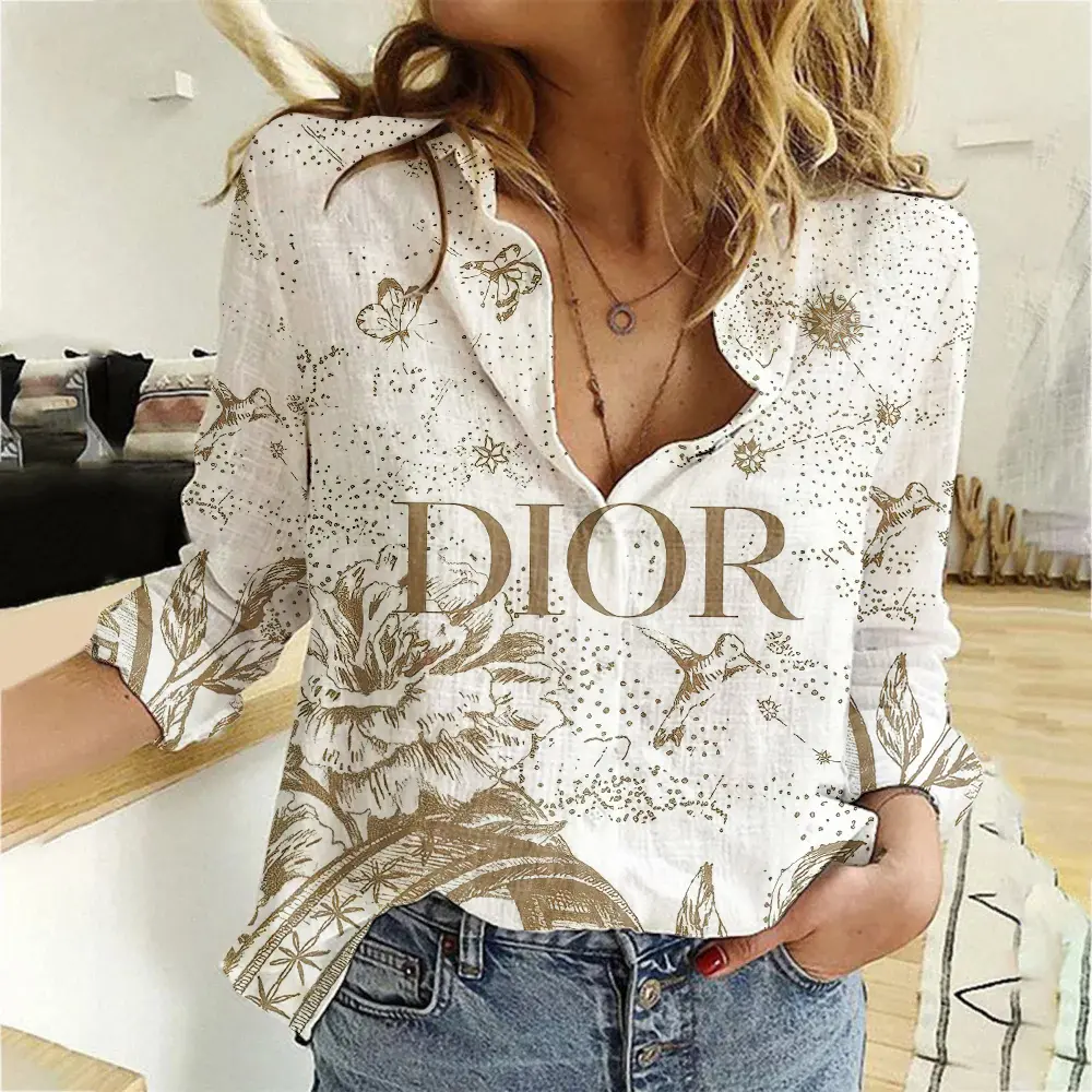 Limited Edition Christian Dior Women Limited Shirt Luxury - Lux382