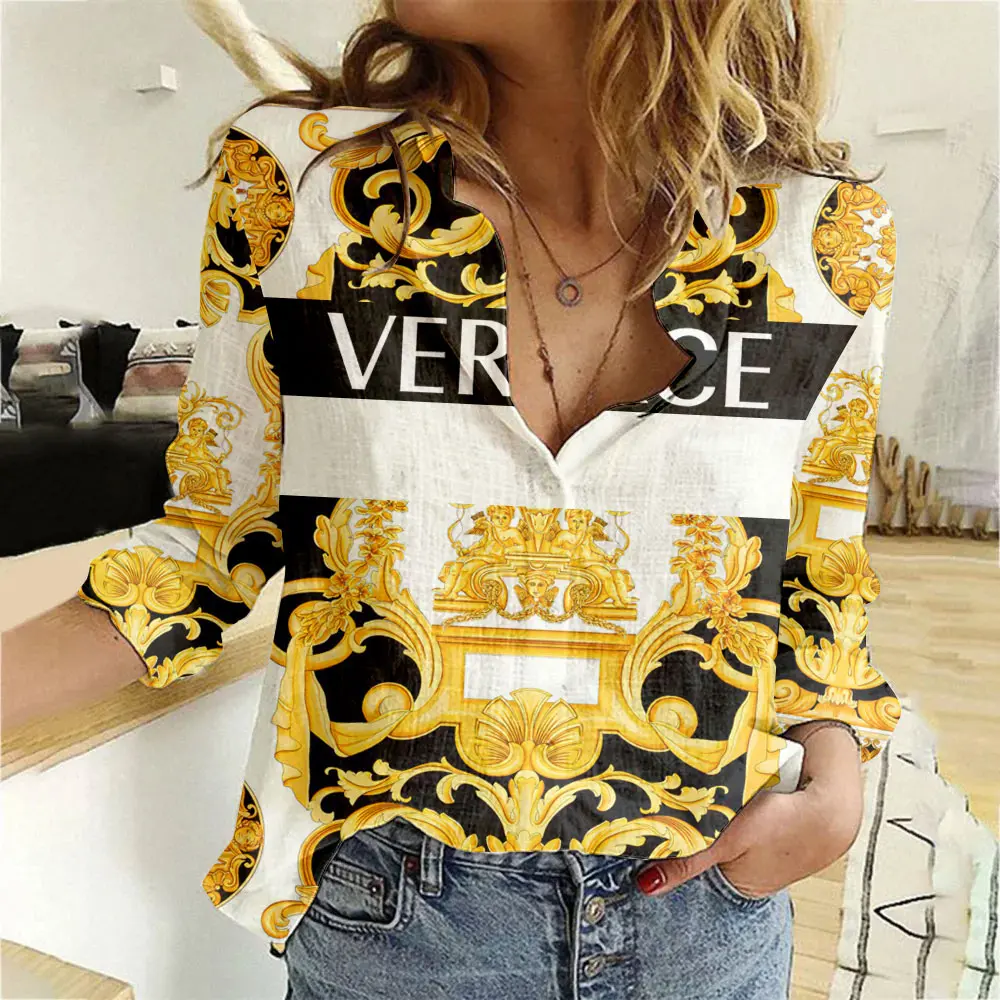 Limited Edition Versace Women Limited Shirt Luxury - Lux332