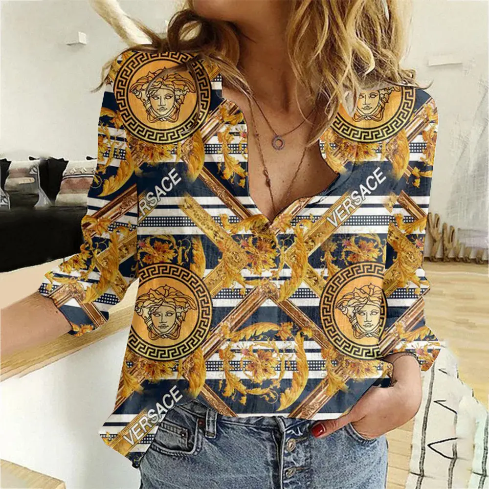 Limited Edition Versace Women Limited Shirt Luxury - Lux335