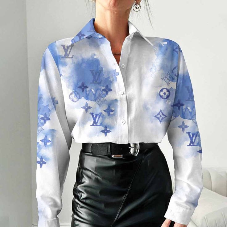 Louis Vuitton Best Selling Limited Edition 2025 Luxury Women Casual Shirt - Lux092