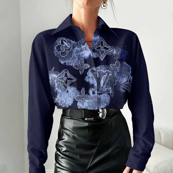 Louis Vuitton Best Selling Limited Edition 2025 Luxury Women Casual Shirt - Lux087