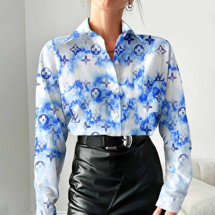 Louis Vuitton Best Selling Limited Edition 2025 Luxury Women Casual Shirt - Lux094