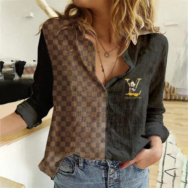 Louis Vuitton Female Women Casual Shirts Limited Edition Best Gift For Wife