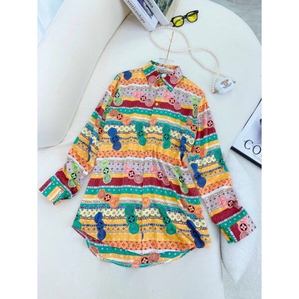 Louis Vuitton Female Women Casual Shirts Limited Edition Gift For Friends