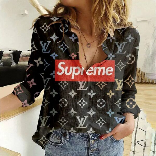 Louis Vuitton Female Women Casual Shirts Limited Edition Birthday Gifts For Mom From Son