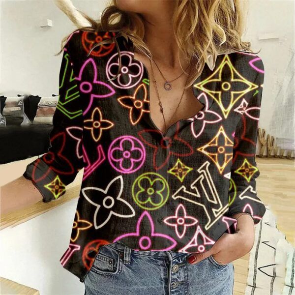 Louis Vuitton Female Women Casual Shirts Limited Edition Holiday Gifts For Mom