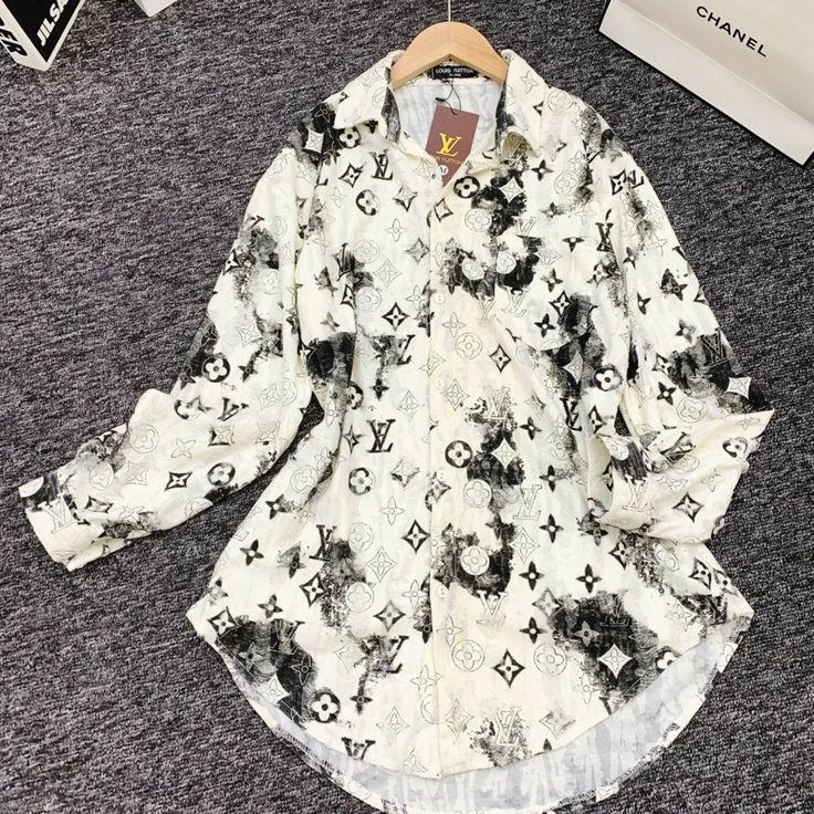 Louis Vuitton Female Women Casual Shirts Lv Limited Edition La120031