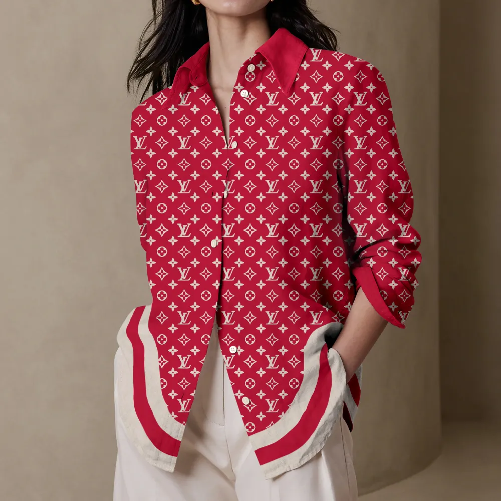 Louis Vuitton Limited Edition Casual Women Casual Shirt 2025 - Lux170