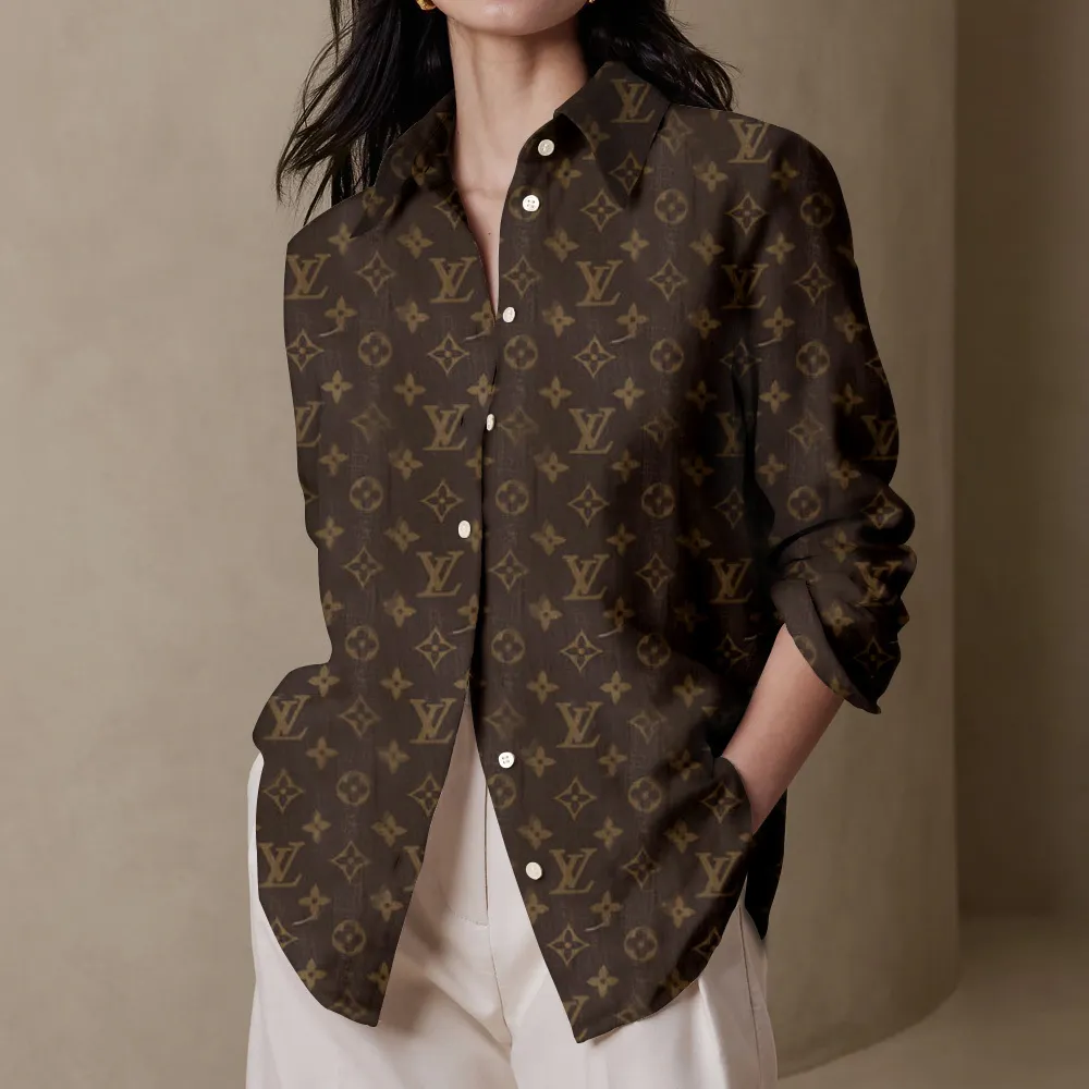 Louis Vuitton Limited Edition Casual Women Casual Shirt 2025 - Lux167