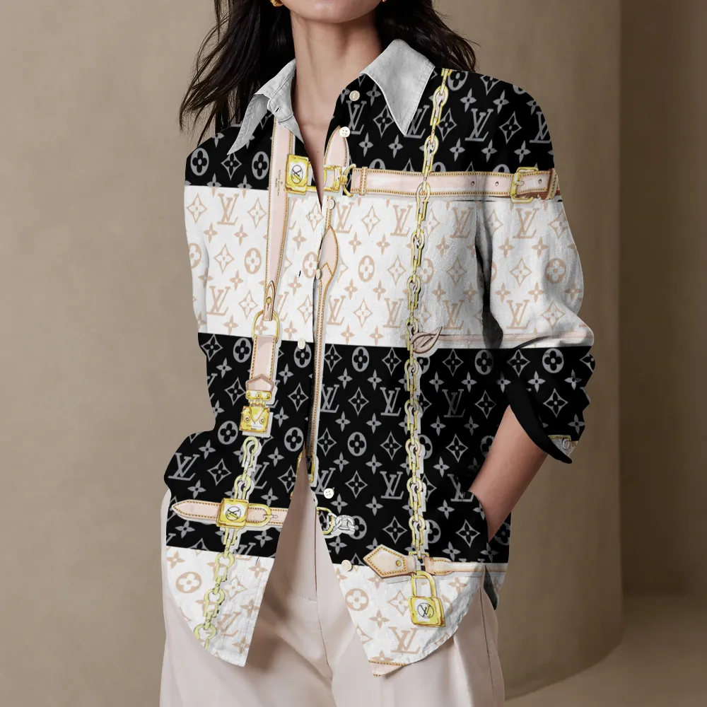 Louis Vuitton Limited Edition Casual Women Casual Shirt 2025 - Lux165