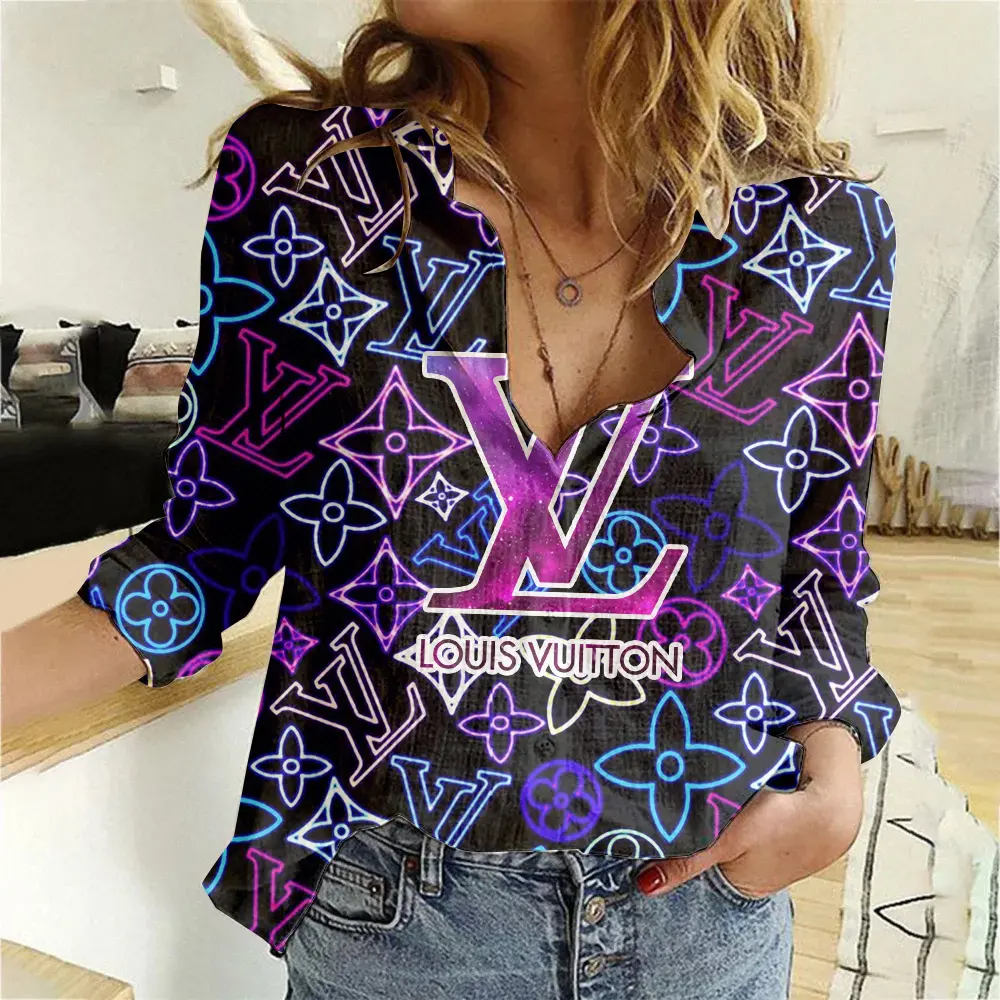 Louis Vuitton Limited Edition Women Limited Shirt Luxury - Lux347