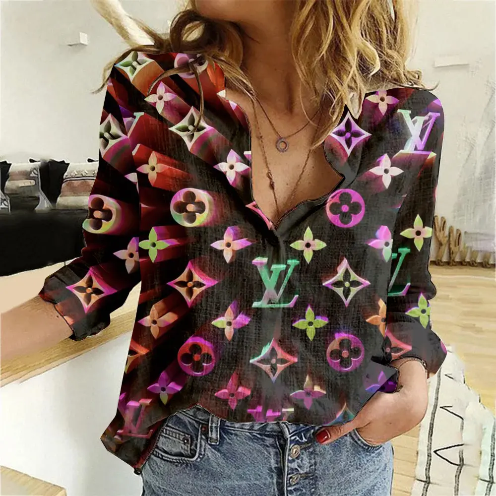 Louis Vuitton Limited Edition Women Limited Shirt Luxury - Lux343