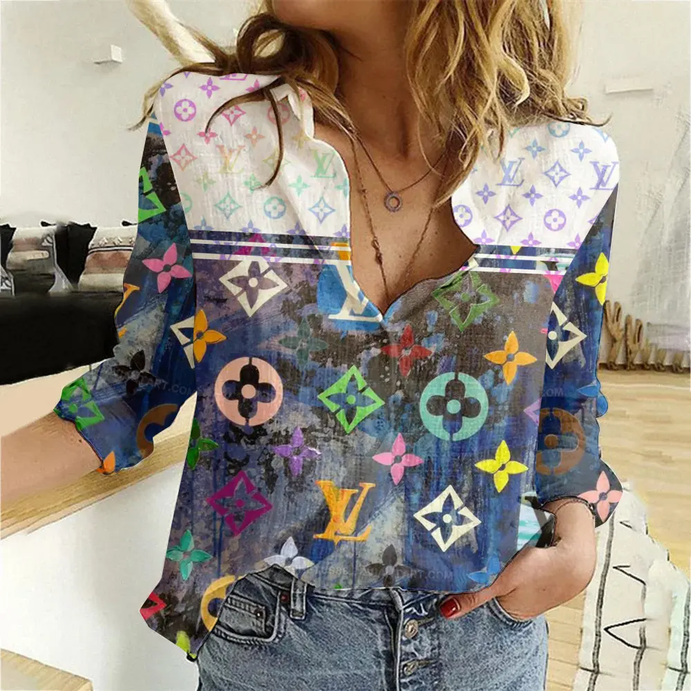 Louis Vuitton Limited Edition Women Limited Shirt Luxury - Lux340