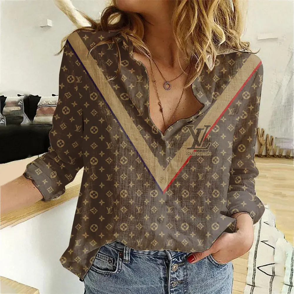 Louis Vuitton Limited Edition Women Limited Shirt Luxury - Lux355