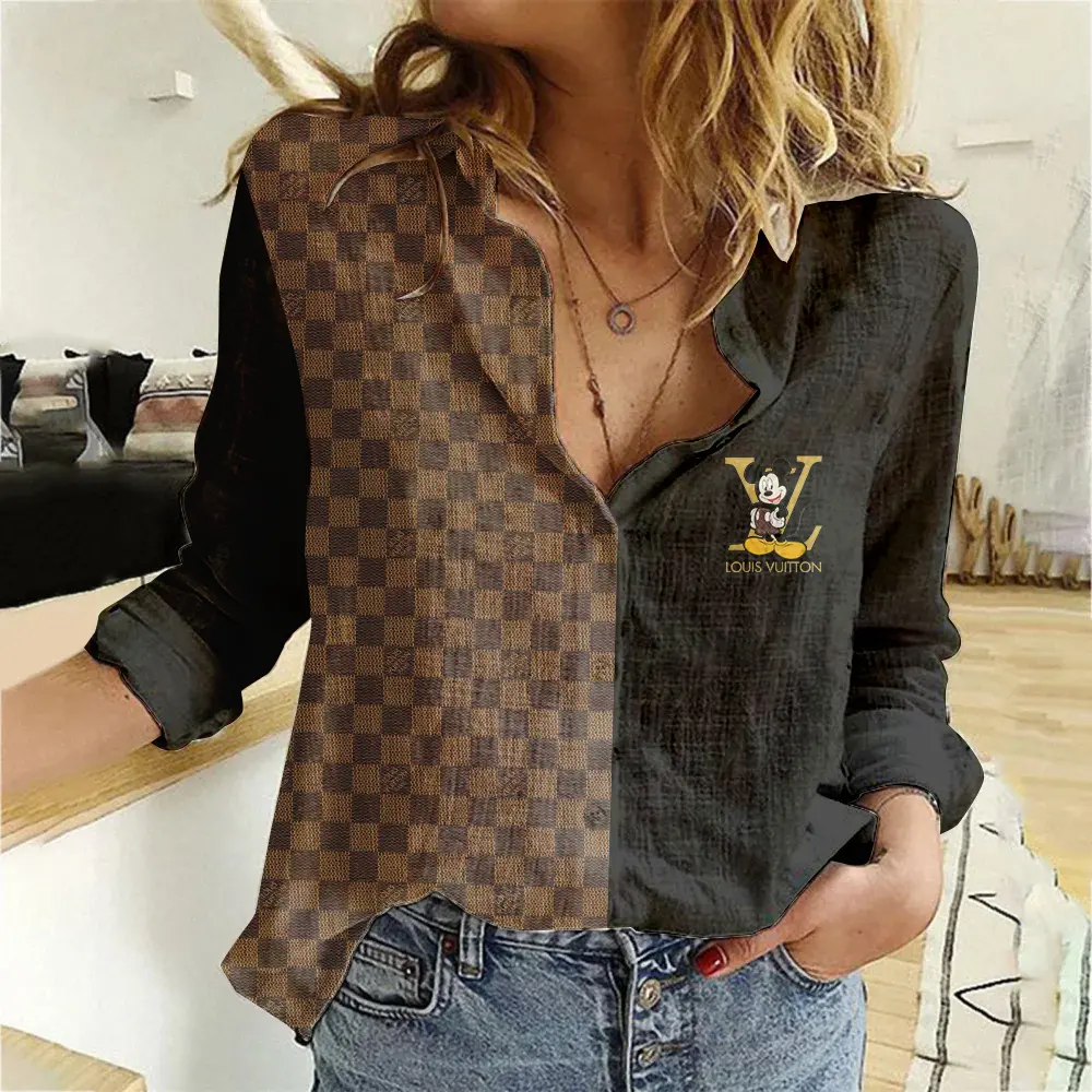 Louis Vuitton Limited Edition Women Limited Shirt Luxury - Lux359