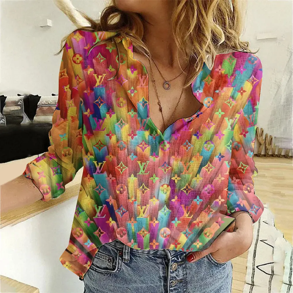 Louis Vuitton Limited Edition Women Limited Shirt Luxury - Lux366