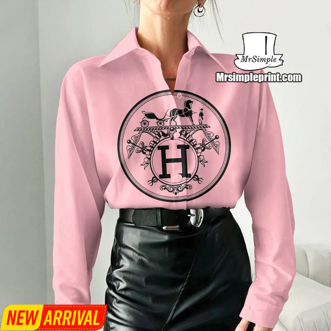 Premium Hermes Casual Shirt For Women 2025 - Lux292