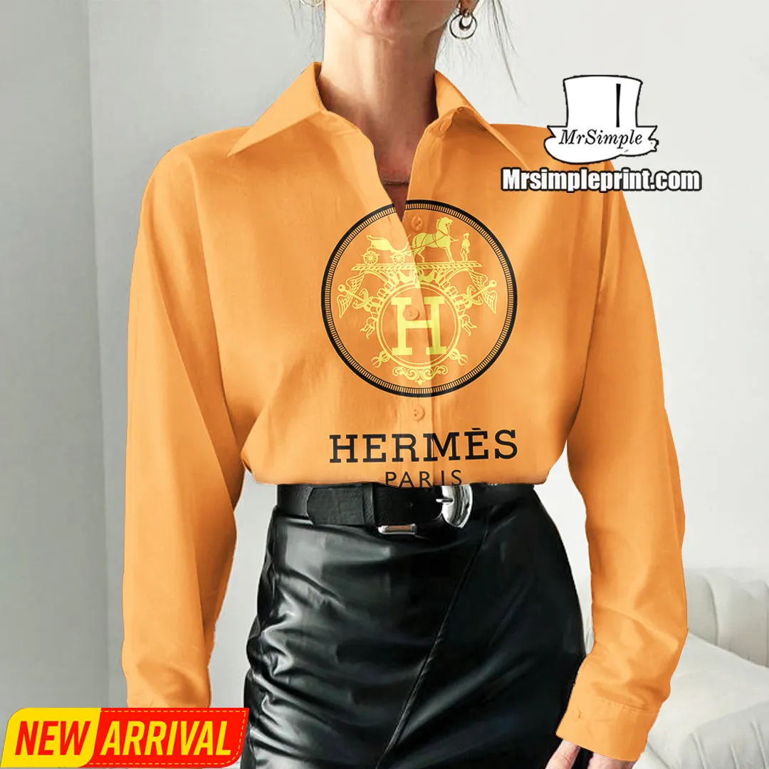 Premium Hermes Casual Shirt For Women 2025 - Lux288