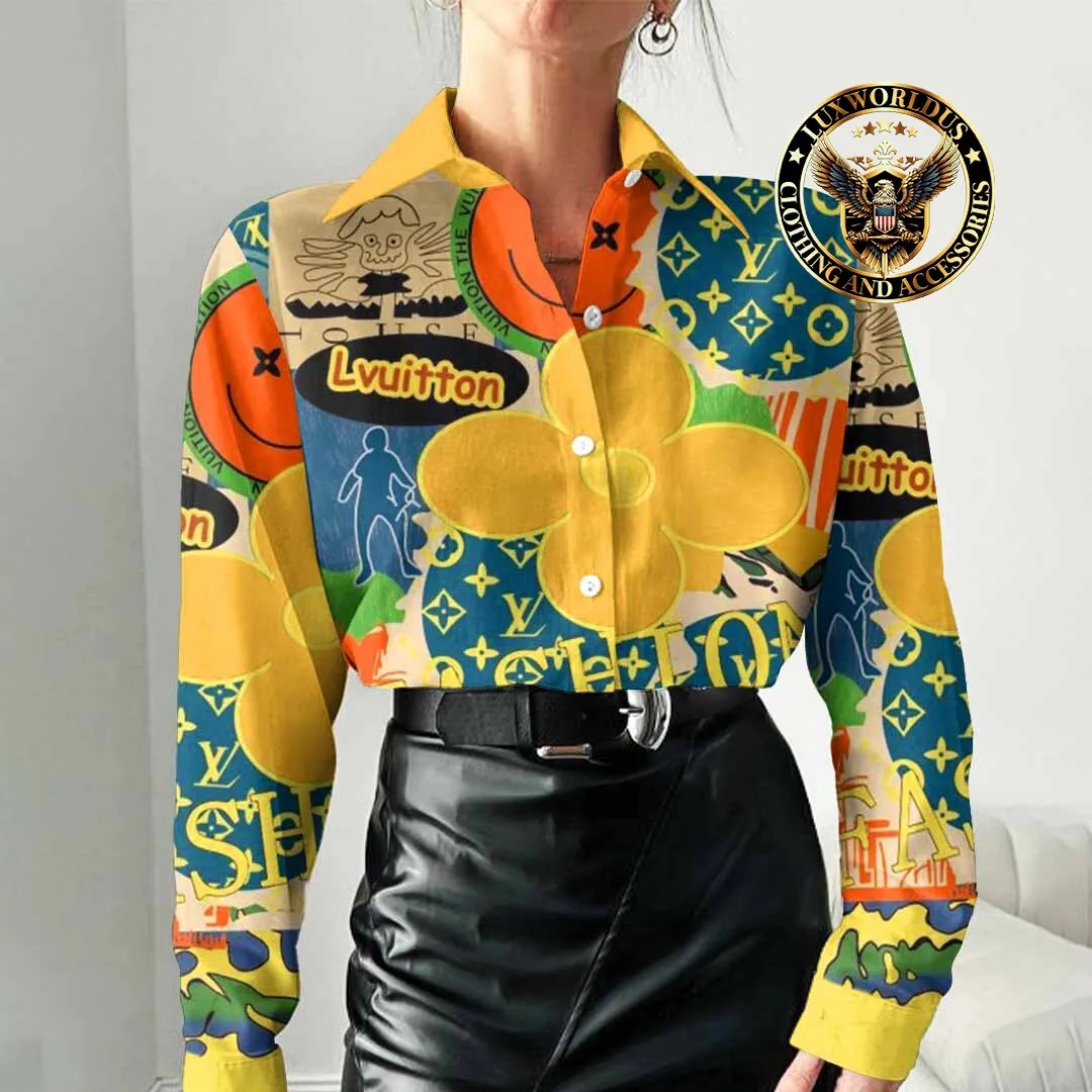 Premium Louis Vuitton Casual Shirt Women 2025 - Lux197