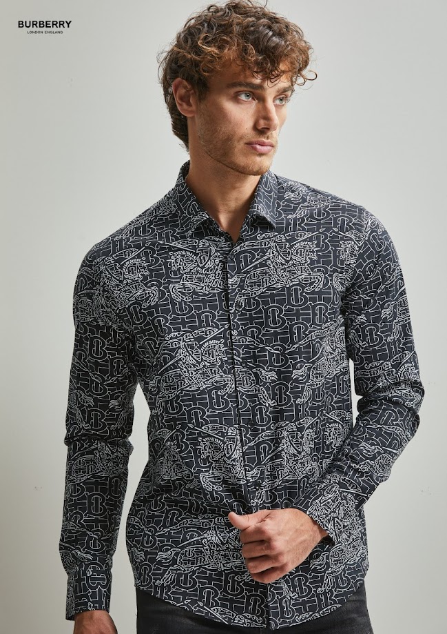 Burberry Long Sleeve Button Shirt For Men 19
