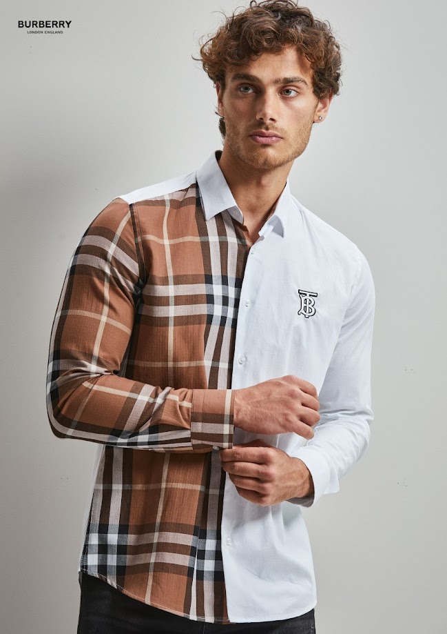 Burberry Long Sleeve Button Shirt For Men 17
