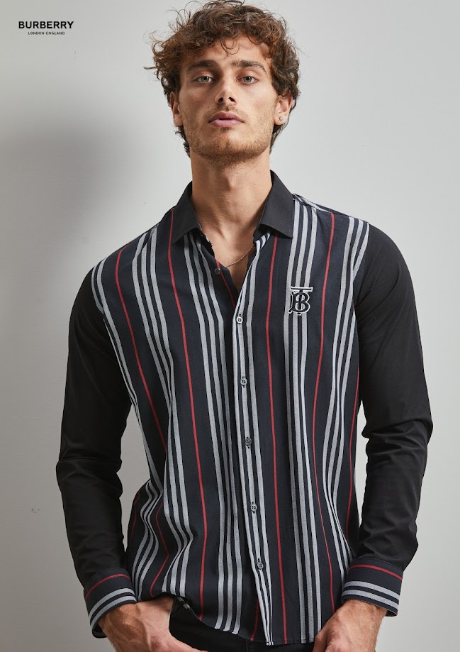 Burberry Long Sleeve Button Shirt For Men 21
