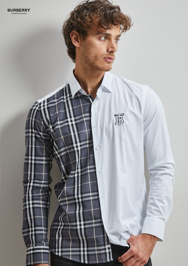 Burberry Long Sleeve Button Shirt For Men 15