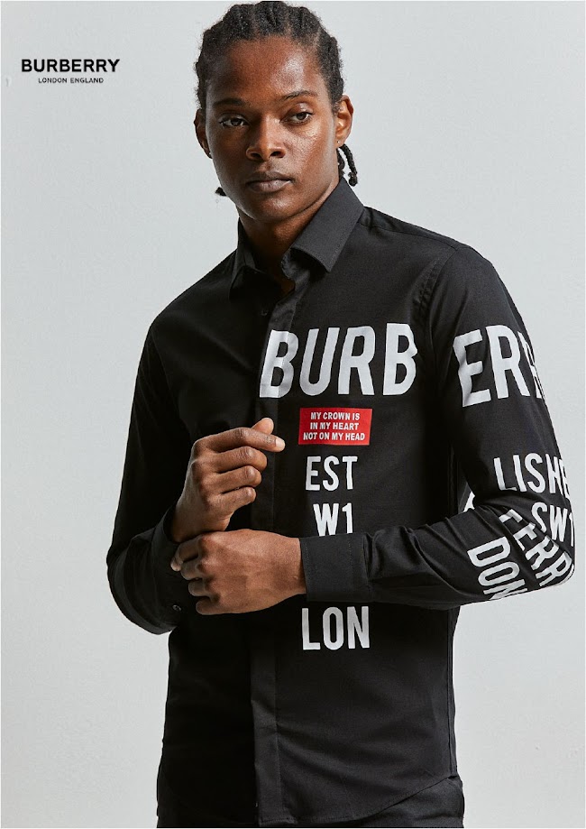 Burberry Long Sleeve Button Shirt For Men 38