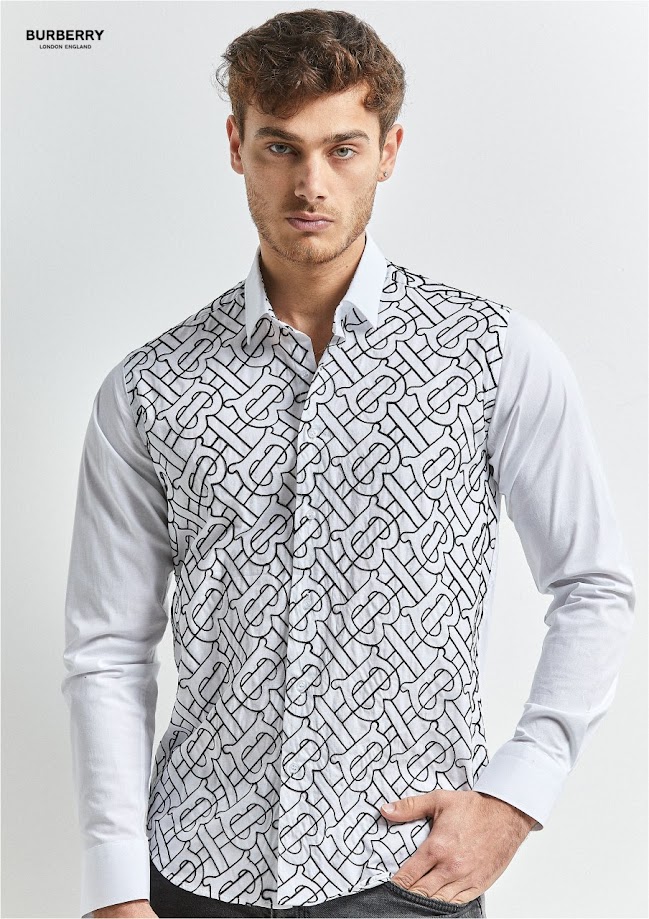 Burberry Long Sleeve Button Shirt For Men 33