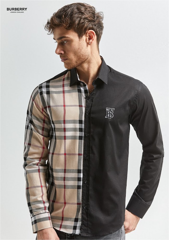 Burberry Long Sleeve Button Shirt For Men 30