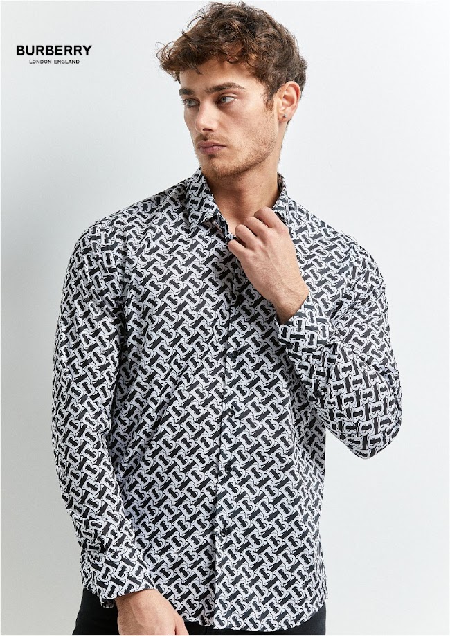 Burberry Long Sleeve Button Shirt For Men 28