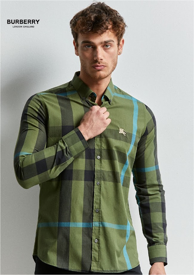 Burberry Long Sleeve Button Shirt For Men 37