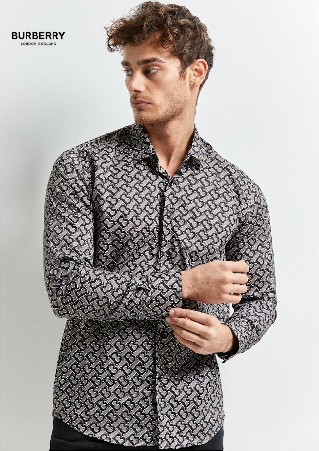 Burberry Long Sleeve Button Shirt For Men 35