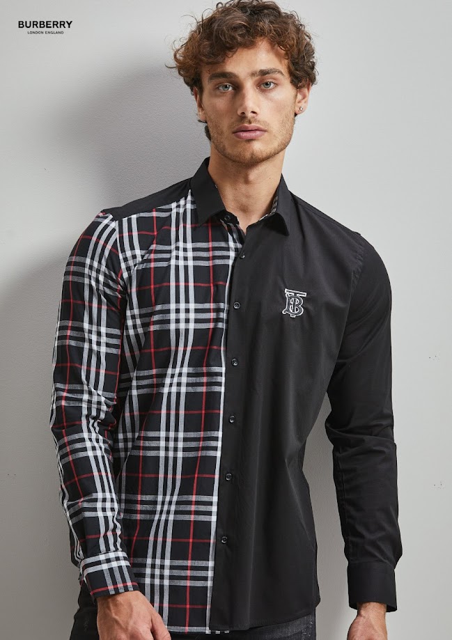 Burberry Long Sleeve Button Shirt For Men 44