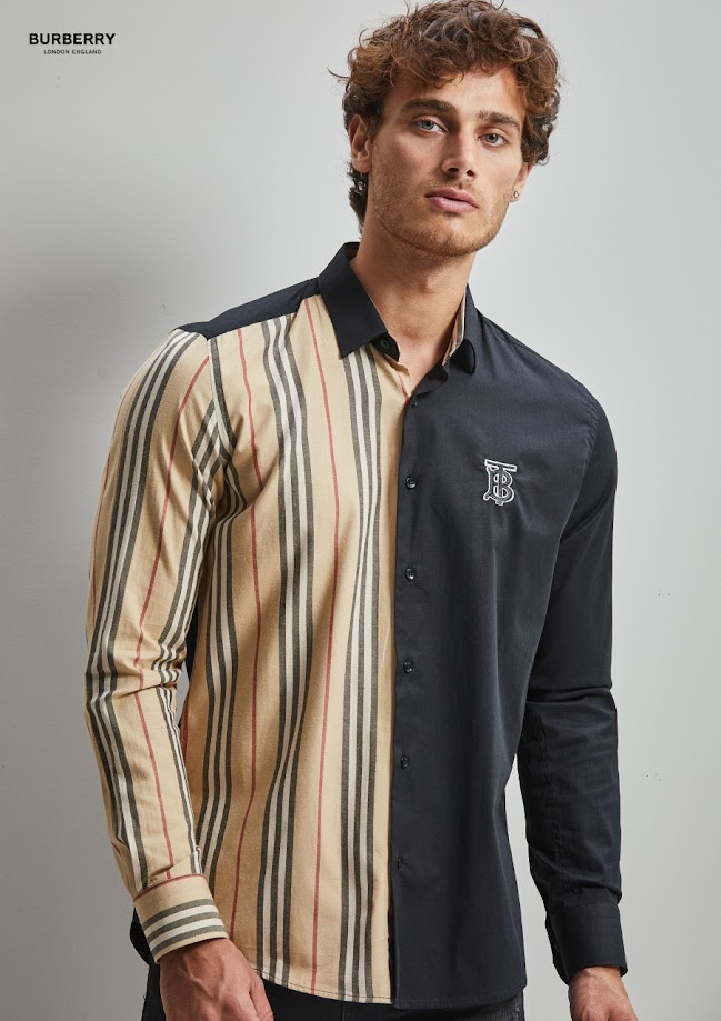 Burberry Long Sleeve Button Shirt For Men 43