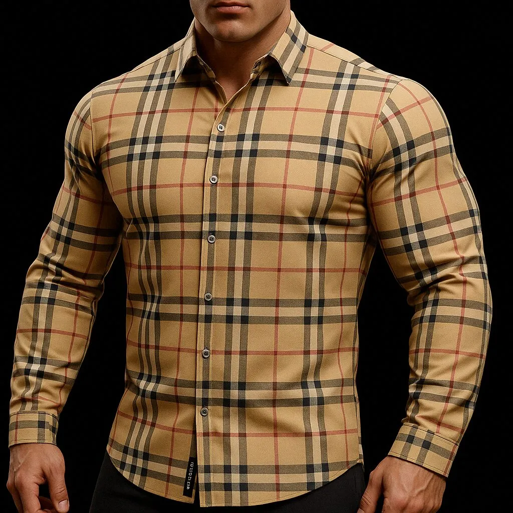 Burberry Long Sleeves Button Shirt For Men Limited Edition 2025