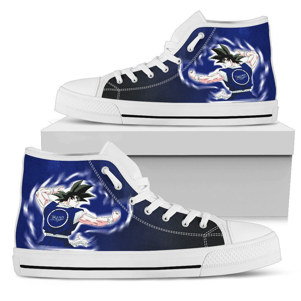 Tampa Bay Rays Goku Saiyan Power High Top Shoes Printed For Men And Women - Image 2