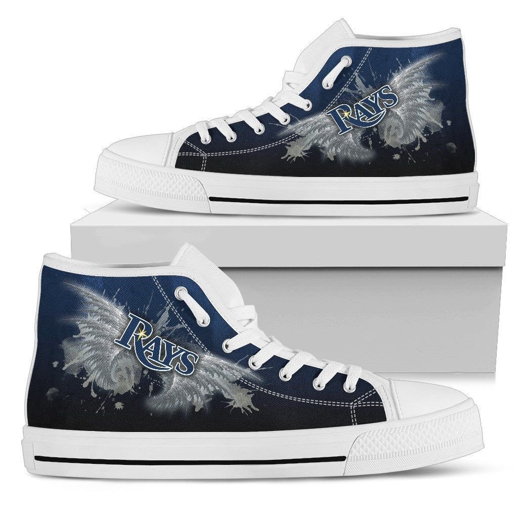 Angel Wings Tampa Bay Rays High Top Shoes Printed For Men And Women - Image 2