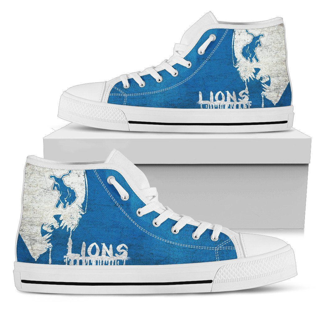 Alien Movie Detroit Lions High Top Shoes Printed For Men And Women - Image 2