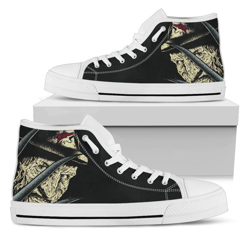 Arizona Coyotes Nightmare Freddy Colorful High Top Shoes Printed For Men And Women - Image 2