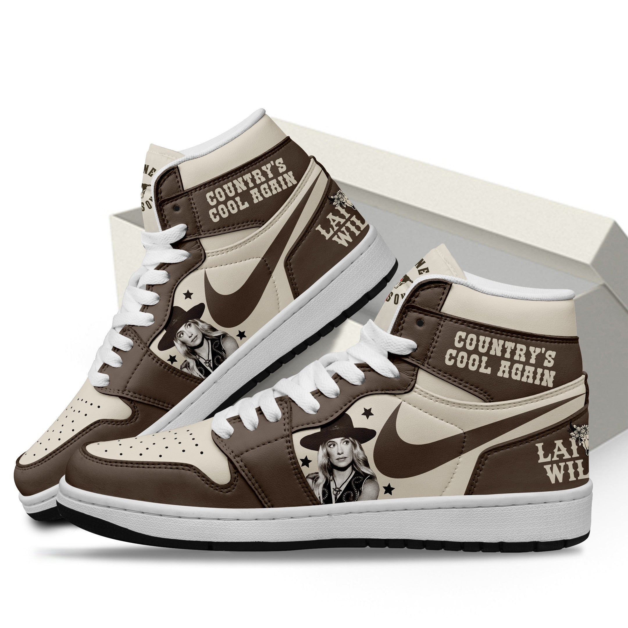 H2 Hummer AJ1 High Sneakers Shoes Printed Sport For Men And Women - Image 3