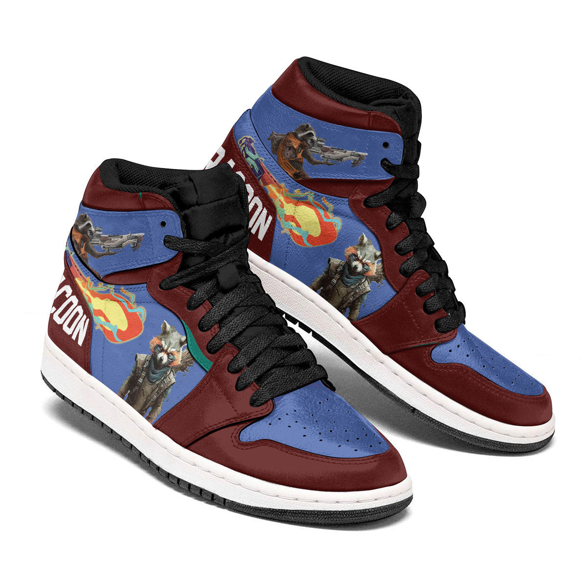 Toyota - Land Cruiser AJ1 High Sneakers Shoes Printed Sport For Men And Women - Image 2