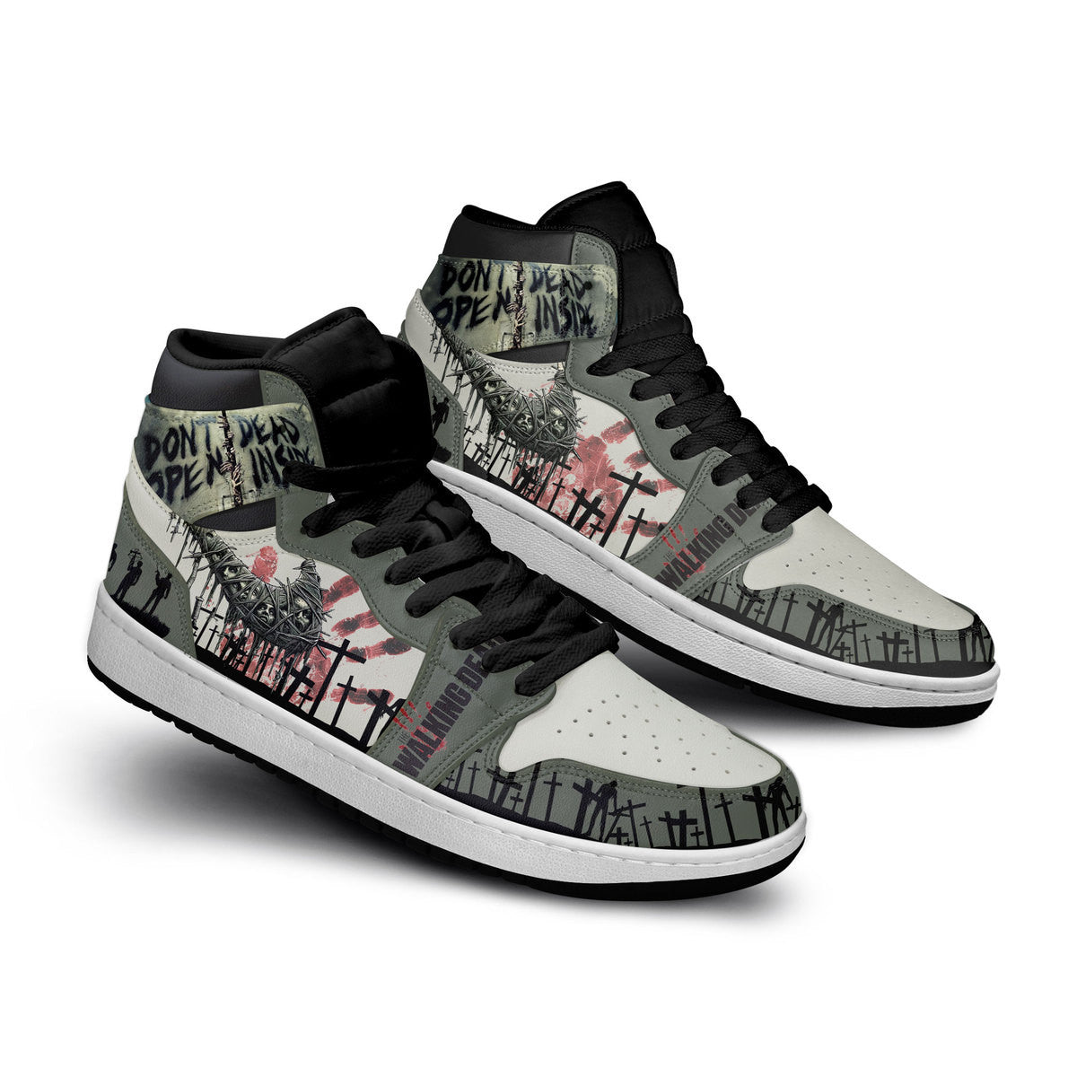 VETC AJ1 High Sneakers Shoes Printed Sport For Men And Women - Image 3